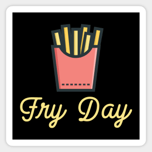 Fry Day Sticker